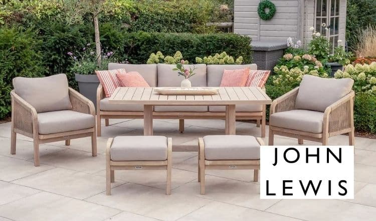 KETTLER Cora Rope 7-Seater Casual Garden Dining Set by John Lewis >