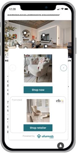 PropertyPal Shop the Look room scene