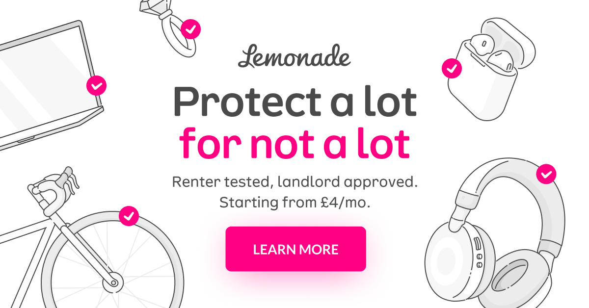 Home and contents insurance with Lemonade
