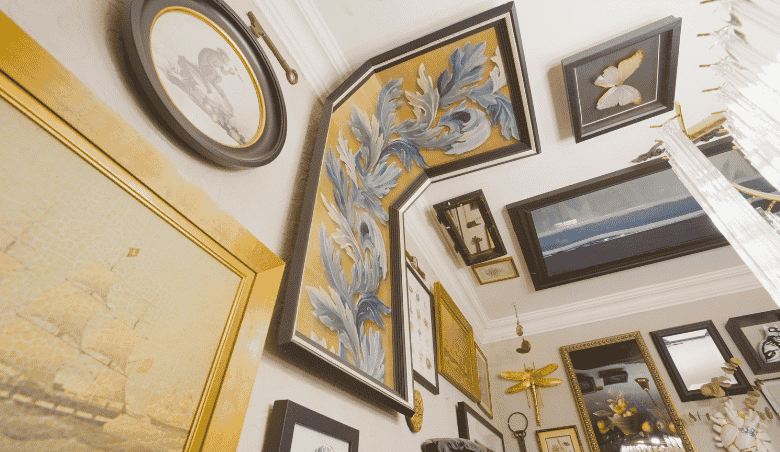 Daniel Bland Gallery Wall & Staircase