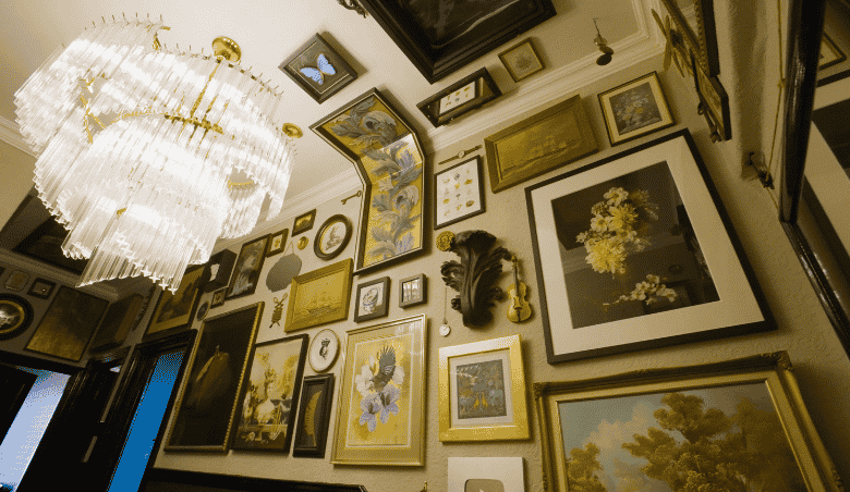 Daniel Bland Gallery Wall & Staircase