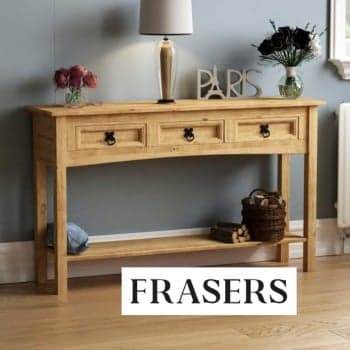 Console Tables from Frasers