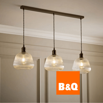 B&Q Pendant Lighting Tile