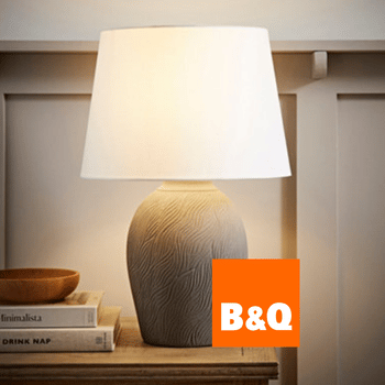B&Q Table Lamps Tile