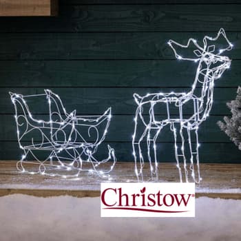 Christow Outdoor Christmas Decorations Tile