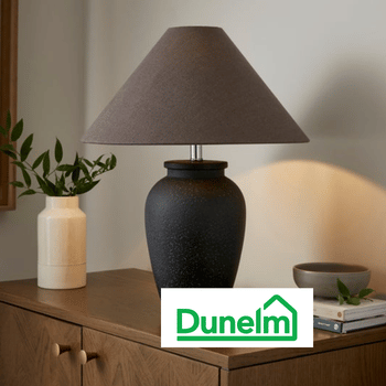Dunelm Table Lamps Tile