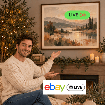 eBay Live Wall Art Tile